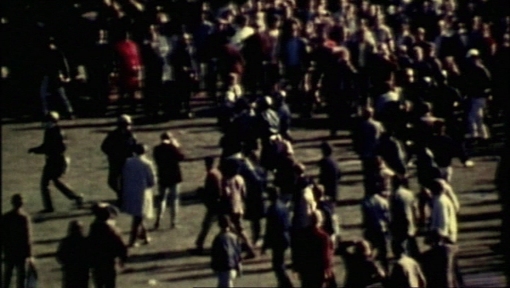 Antonioni's riot scene (Zabriskie Point, 1970)
