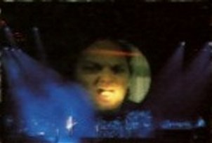 A glimpse of Gilmour's face from the 'Dogs Of War' video