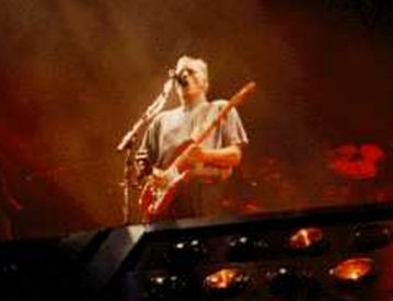 Gilmour during 'Keep Talking' (live 1994) - photo courtesy of jfneron@fse.ulaval.ca