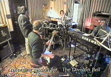 Division Bell recording sessions at Astoria