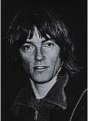 Snowy White portrait from Pink Floyd 1977 tour programme